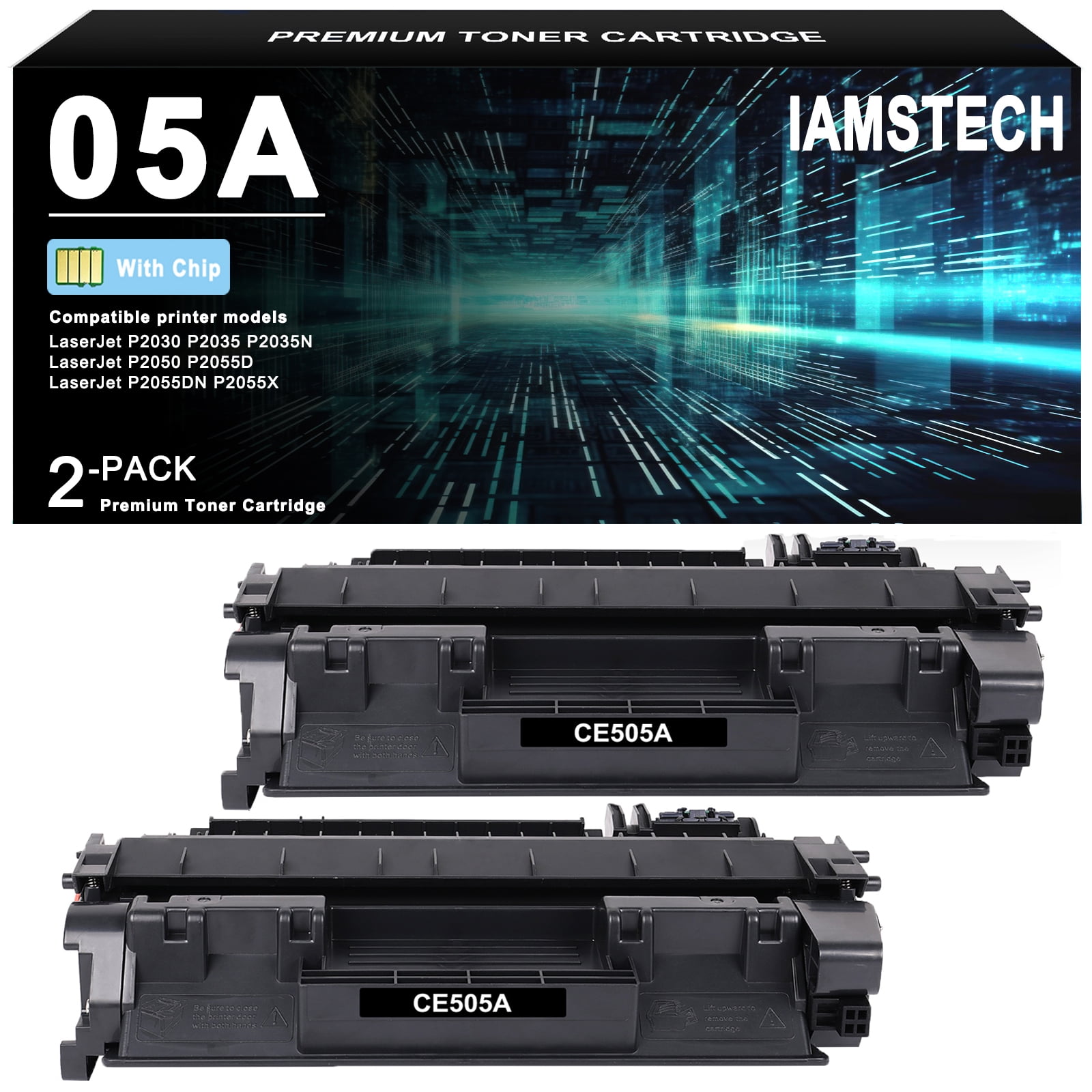 Hi Ink Pack New Compatible 05A CE505A