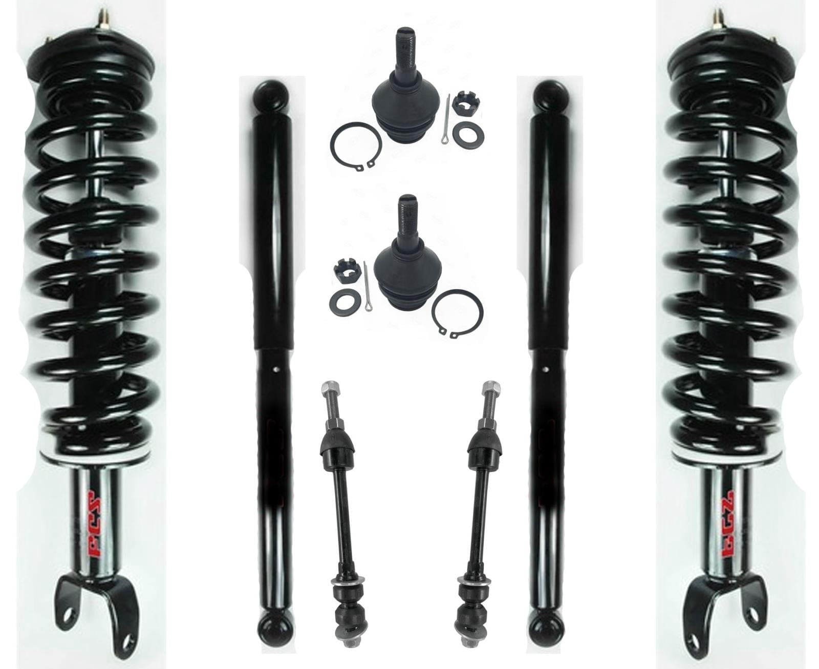 06-08 for Ram 1500 Pick Up 4 Wheel Dv 5 Stud Rim Spring Strut Lower ...