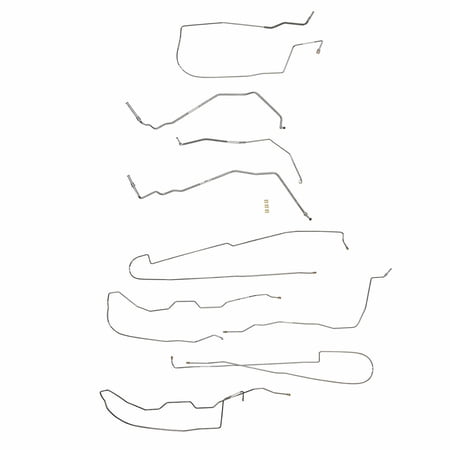 06-11 Buick Lucerne; Complete Brake Line Kit; Car; Steel-CBK0214OM