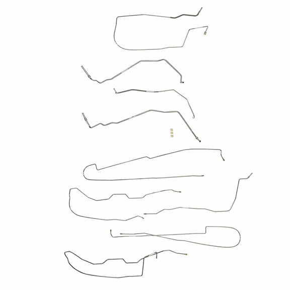 06-11 Buick Lucerne; Complete Brake Line Kit; Car; Steel-CBK0214OM
