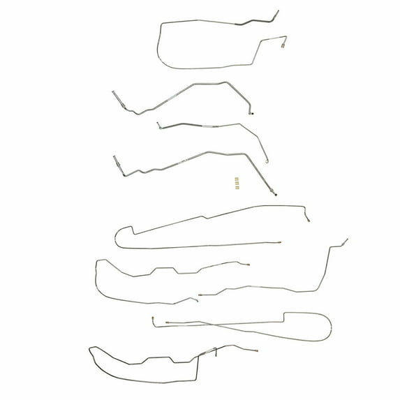 06-11 Buick Lucerne; Complete Brake Line Kit; Car; Steel-CBK0214OM