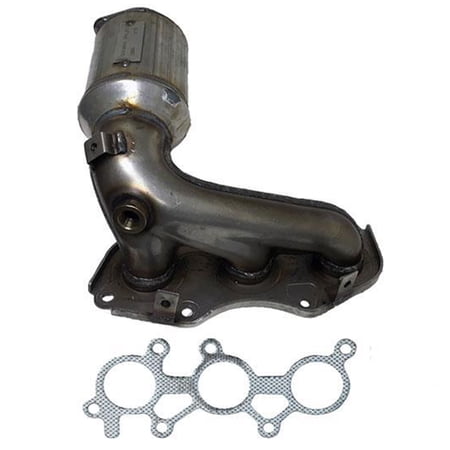 06-12 Rav4 07-15 RX350 3.5L Radiator Front Pre Manifold Catalytic Converter