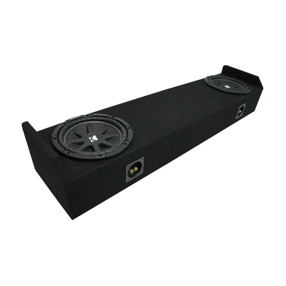 06-14 Honda Ridgeline Truck Kicker Comp C10 Dual 10" Sub Box Package Final 2 Ohm