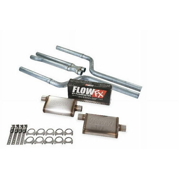 06-18 Dodge Charger 5.7L V8 2.5" Dual Exhaust Kit Flow FX Rear Exit