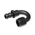 thumbnail image 1 of -06 180 Degree AN Hose End Push Lock - Clear, 1 of 4