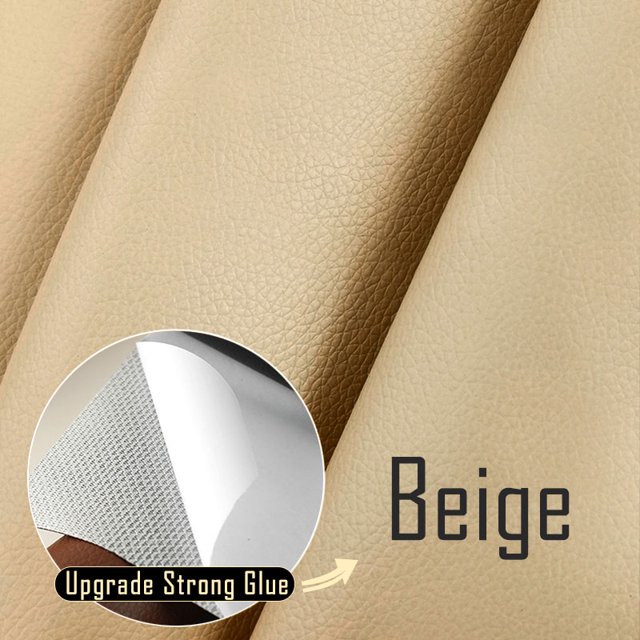 06 Beige High Quality Leather Repair Tape Self Adhesive Strong Glue