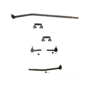 06 For Ford Vans E150 Drag Link Tie Rod Kit 6pc Chassis kit LIFETIME WARRANTY!!!