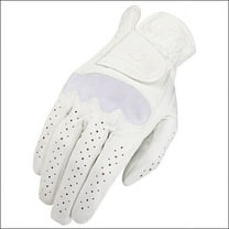 06 Size Heritage Spectrum Show Horse Riding Equestrian Glove Leather White