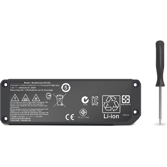 061384 Speaker Battery Compatible with Boses Soundlink Mini I one SoundLink Mini Bluetooth Speaker one Series 061385 061386 063287 7.4V 21.46Wh 2900mAh