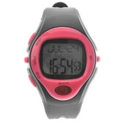 06221 Waterproof Unisex Pulse Heart Rate Monitor Calorie Counter Sports Digital Watch with Date /Alarm /Stopwatch (Rosy)