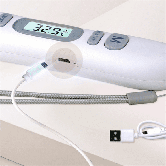 0629 Rechargeable Food Thermometer BBQ Cooking Temperature Measurement Tool Meat Thermometer Baking Oven Thermometer,1set * 0629 backlight rechargeable food thermometer