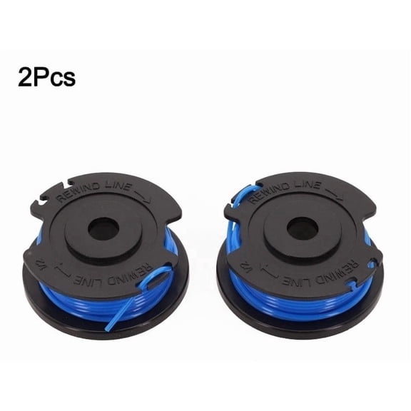 .065 in Trimmer Line Spool 27ft Dual Line Compatible with Greenworks 29242, 2-Pack
