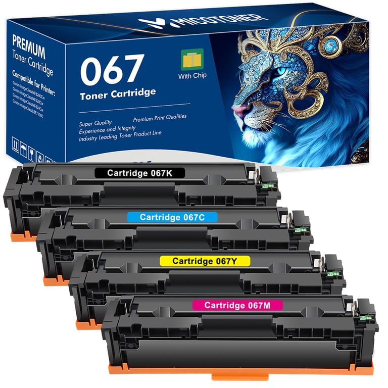 067 067H Toner Cartridge Compatible for Canon 067 CRG-067 CRG-067H