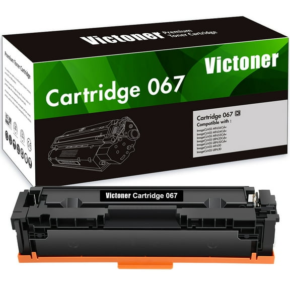 067 Toner Cartidge Black Compatible for Canon 067 067H CRG-067 Canon ImageCLASS MF656Cdw MF654Cdw MF653Cdw LBP633Cdw LBP632Cdw MF650 LBP630 Series Printer Ink (1-Pack)
