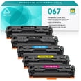 thumbnail image 1 of 067 Toner Cartridge Compatible for Canon 067 067H imageClass MF656Cdw MF654Cdw MF653Cdw MF655Cdw MF651Cw LBP633Cdw LBP632Cdw LBP631Cw Printer (2xBlack Cyan Magenta Yellow,5-Pack), 1 of 7