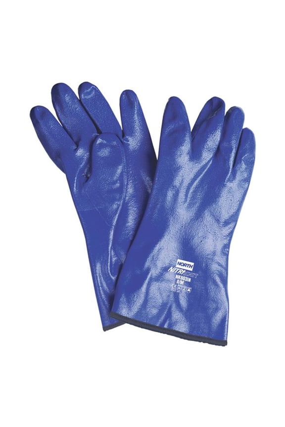 068-NK803ES-11 Supported Nitrile Gloves - 11, 2 XL