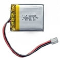 thumbnail image 1 of 0687 - BATTERY LIPO 3.7V 500MAH JST 37X30X5MM (LXWXH), 1 of 1