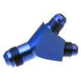 thumbnail image 1 of 06AN Single Inlet to 06AN Dual Outlet - Blue, 1 of 1