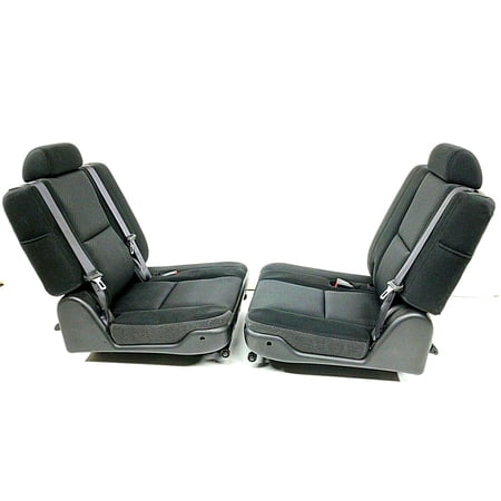 07 08 09 10 11 12 13 14 Tahoe Suburban Yukon Denali Escalade 3rd Row Seats Set
