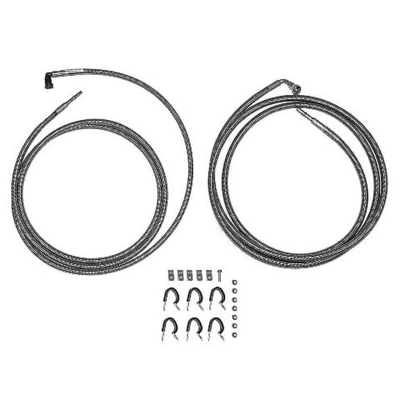 06-11 Chevy Impala w/3.5 Flex Fuel Engine, Car, Quick Fix Fuel Kit; Braided-QFF0024SS