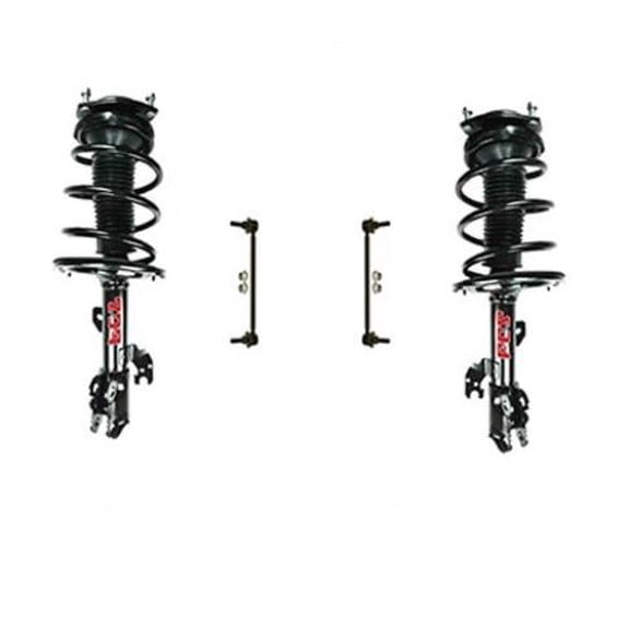 07-11 Camry 4CYL Front Quick Coil Spring Strut and Mount Sway Bar Links