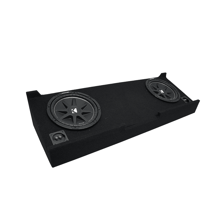 Custom Dual 12" Subwoofer Enclosure Box For 2007-2013 Chevy Silverado Crew Cab Trucks
