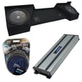 thumbnail image 1 of 07-13 Chevy Silverado Ext Cab Kicker CompR CWR12 Dual 12 Sub Box HA-A1500.1, 1 of 1
