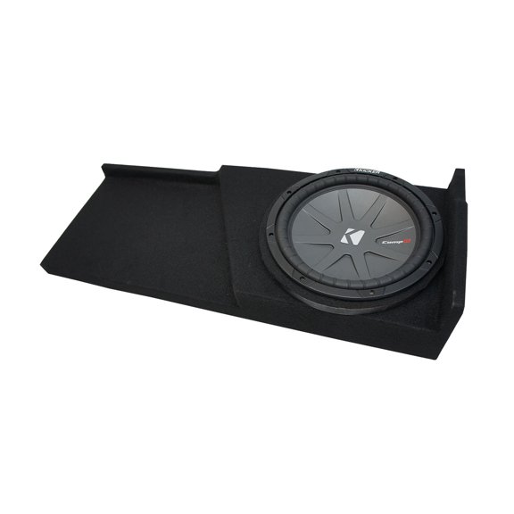 07-13 Chevy Silverado Ext Cab Truck Kicker CompR CWR10 Single 10 Sub Box 2 Ohm