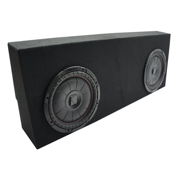 07-13 Toyota Tundra Crew Max Kicker CompVT CVT12 Dual 12" Custom Sub Box 2 Ohm