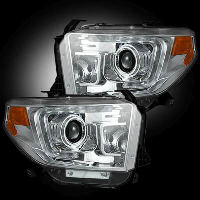 0713 Tundra/Sequoia Projector Headlights W/High Power Smooth Oled