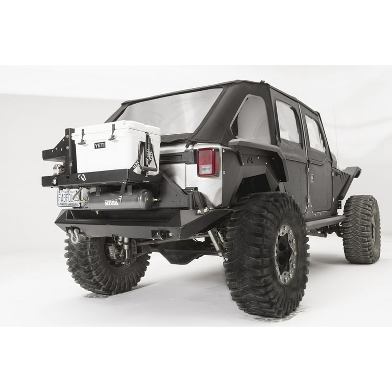 07 17 JEEP JK COOLER HOLDER BARE STEEL Fits select 2015 2017 JEEP