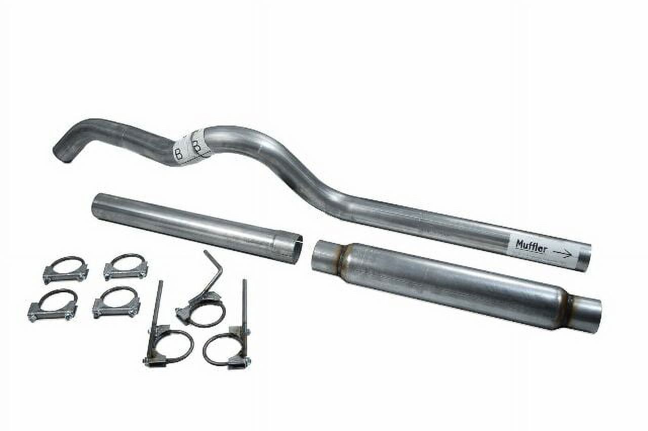 0718 Jeep Wrangler JK 2 Door4 Door 2.5" Single Exit Exhaust Kit