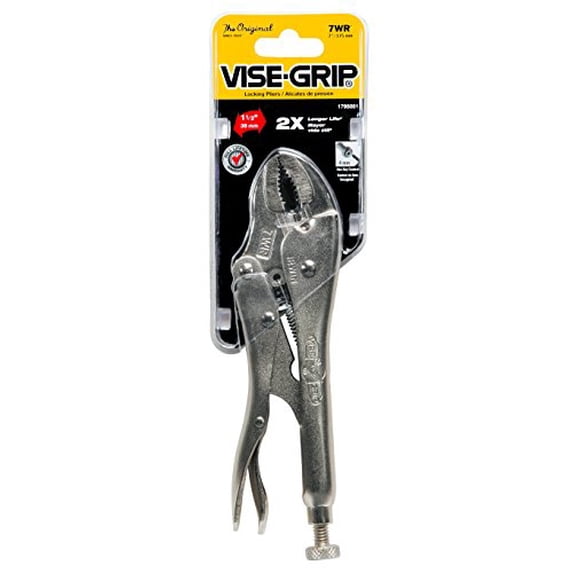 07-7WR 7-Inch -Grip Curved Jaw with Wire Cutters - Walmart.com