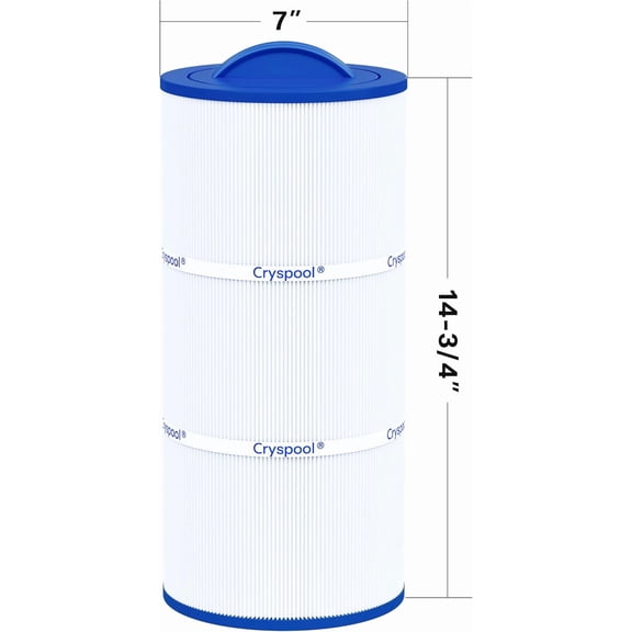 07043 Filter Compatible with Caldera 75, C-7375, 1019301, 73531, PCD75N, -3964, 75 Sq. Ft Spa Filter Cartridge, 1 Pack