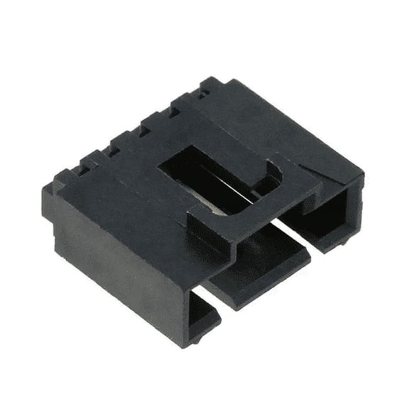 0705530004 Connector Shrouded Header 70553-0004 HDR 5 POS 2.54mm Solder RA Thru-Hole SL Tube