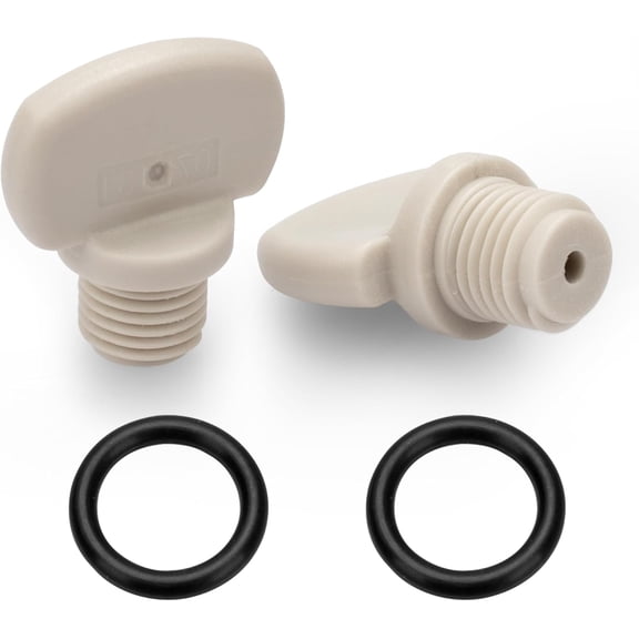 071131 Pool Pump Drain Plug for Pentair Whisperflo and Intelliflo Pump, Pool Filter Replacement Part Included with Screw, 192115 w/O-Rings -2 Pack