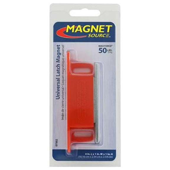 07502 Universal Latch Magnet, Multiway Mounting - 50-Lb. Pull - Quantity 6