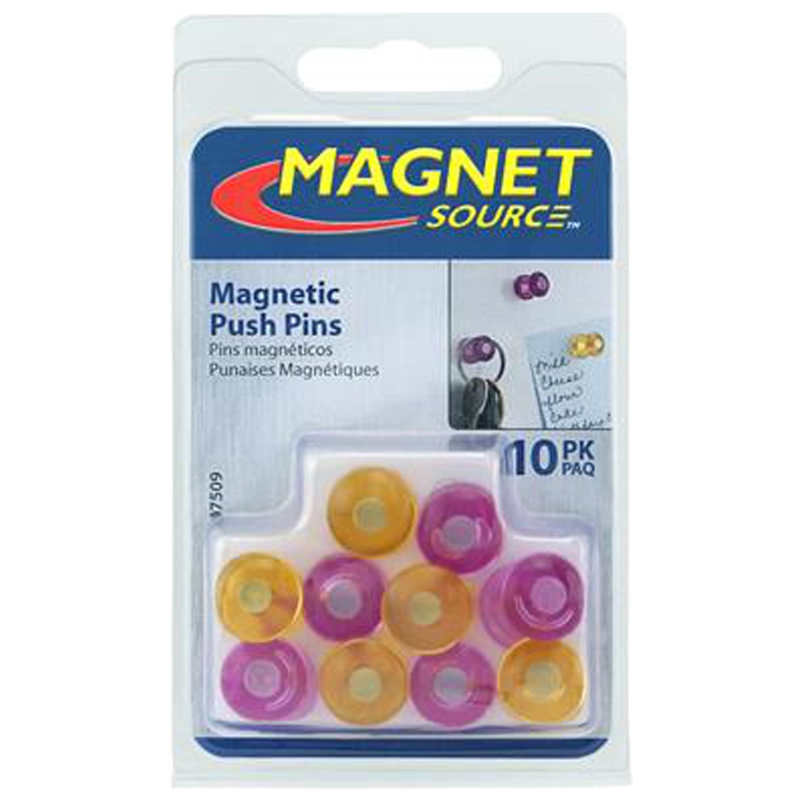 07509 Magnetic Hangers, Round, 10-pk. - Quantity 12