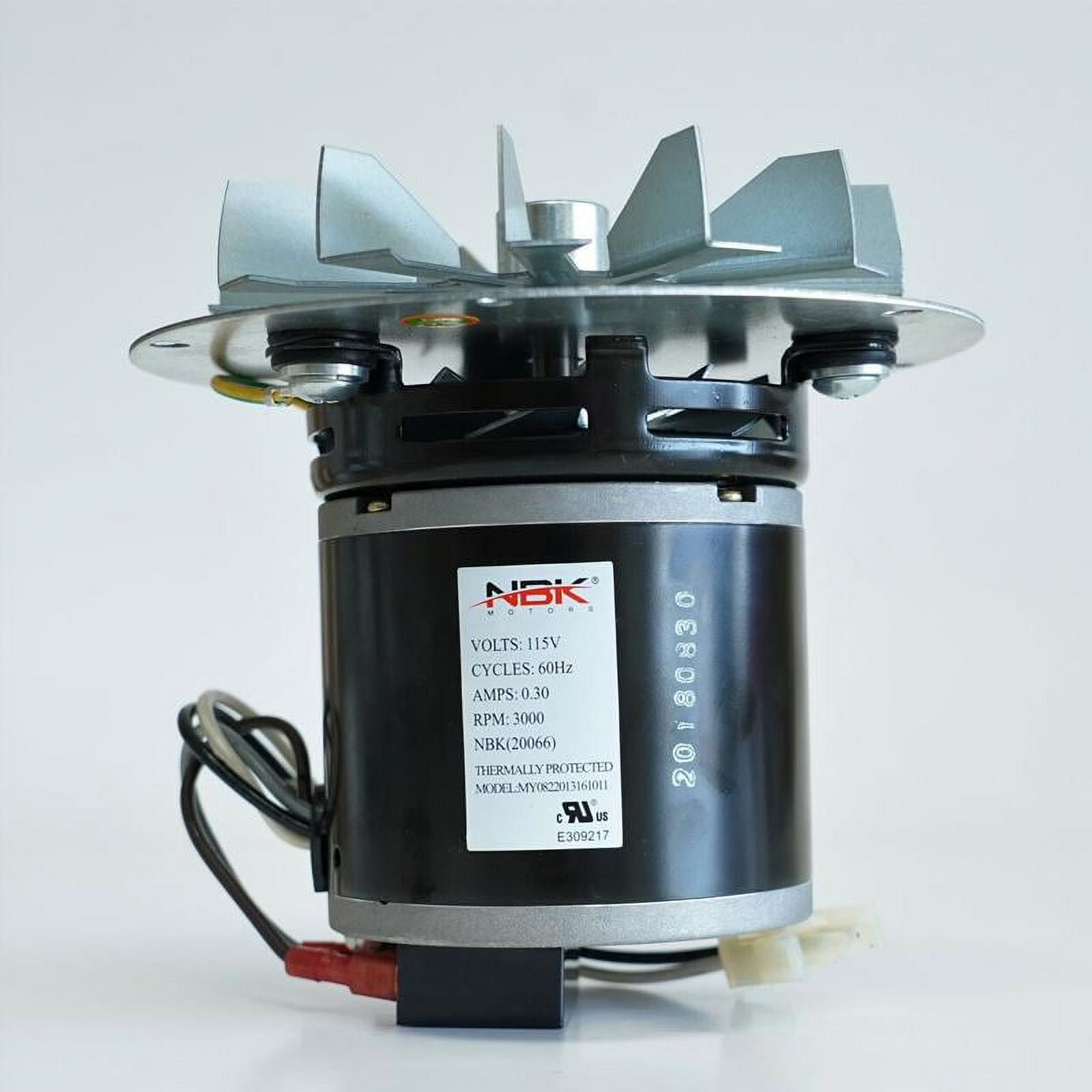 076002B BLOWER MOTOR 115V/60HZ EXACT FIT FOR QUADRAFIRE REPLACEMENT PART BY NBK