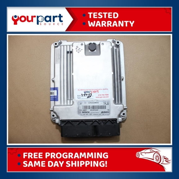 08-09 CADILLAC CTS 3.6L ECU ECM PCM ENGINE COMPUTER 12622095 12605672 OEM PCM