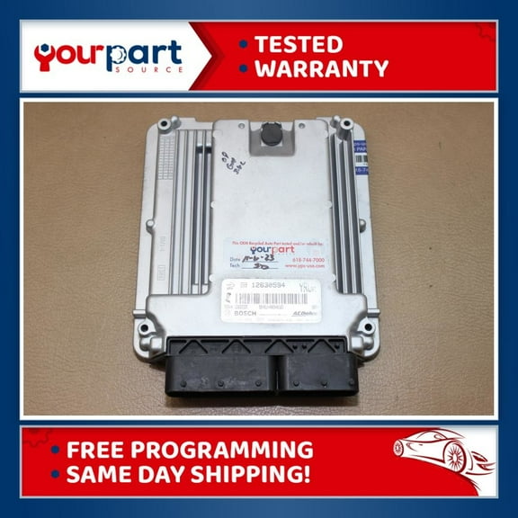 08-09 CADILLAC STS 3.6L TRAVERSE ECU ECM ENGINE COMPUTER 12630594 12623325 OE PCM