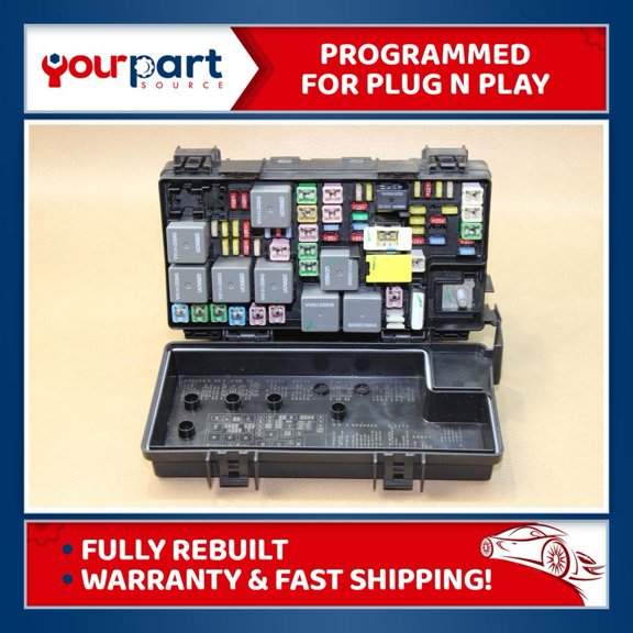 08-09 JOURNEY CARAVAN T&C TIPM TEMIC INTEGRATED FUSE BOX MODULE 04692302 REMAN TIPM