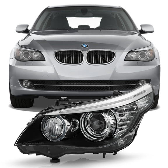 08-10 BMW E61 528i 535i 550i D1S HID Xenon w/AFS Projector Headlight Driver Side