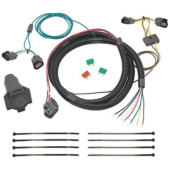 08-12 Enclave/09-12 Traverse 7Way Tow Harness Wiring Package Replacement Auto Part, Easy to Install