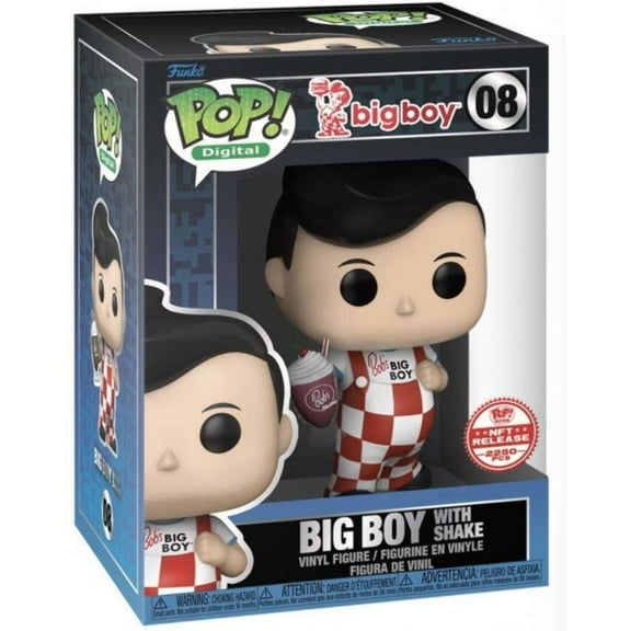 08 Big Boy (with Shake) Digital - 2-250pc LE Funko POP