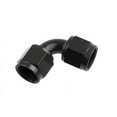 thumbnail image 1 of -08 Female to Female AN swivel coupler - 90 Degree - Clear, 1 of 4