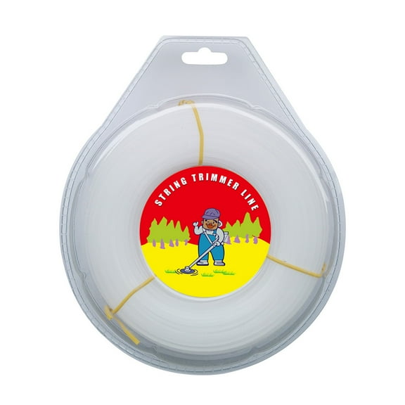 .080 Inches by 416 Feet Round String Trimmer Lines Replacement for Trimmers, White, 1LB