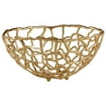 thumbnail image 1 of 08067-Cyan lighting-Large Enigma Bowl - 15 Inches Wide by 7.5 Inches High-Gold Finish, 1 of 2