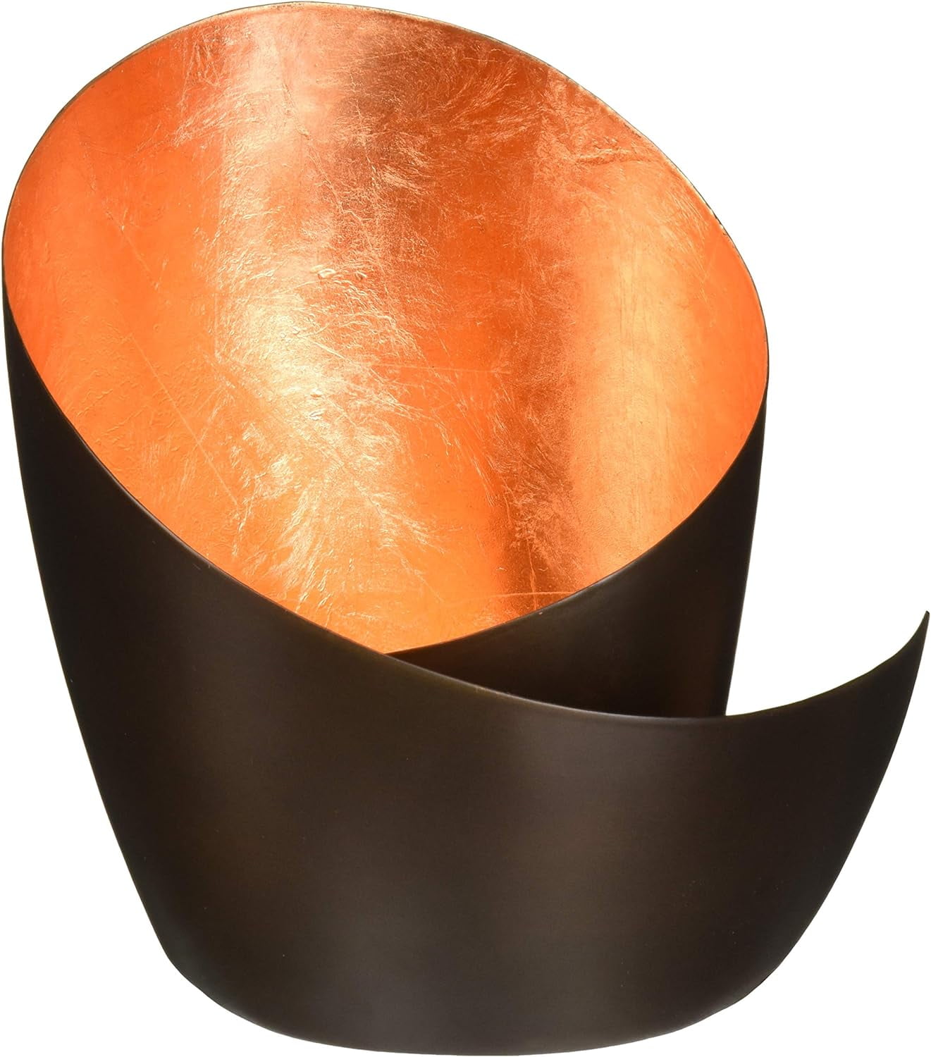 Mars 6.25'' Contemporary Copper Iron Votive Candle Holder