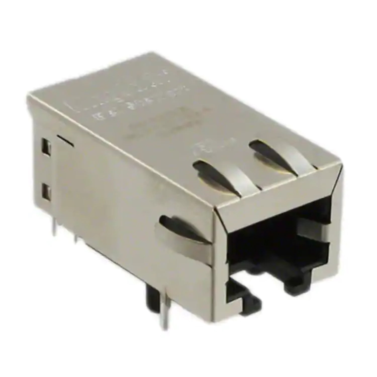 0813-1X1T-23-F Connector Jack 1Port 100 Base-T PCB 1 Port RJ45Through ...